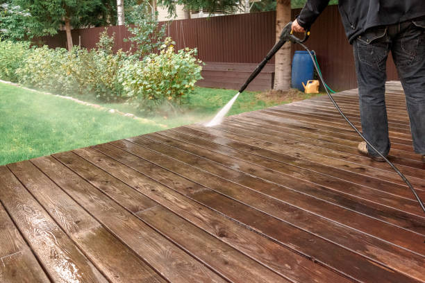 Post-Construction Pressure Washing in White Hall, IL